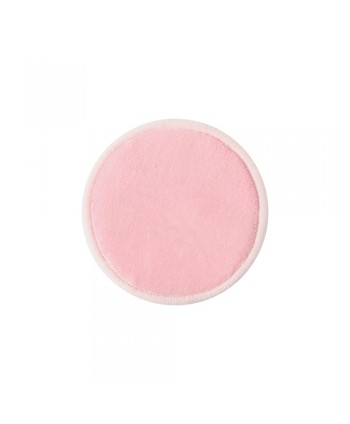 Toalhetes reutilizáveis de algodão de bambu Cor-de-rosa