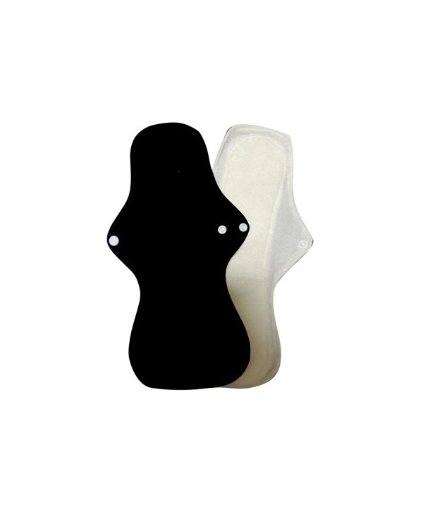 Black washable sanitary towel