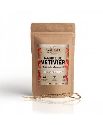 10 Raízes de vetiver...